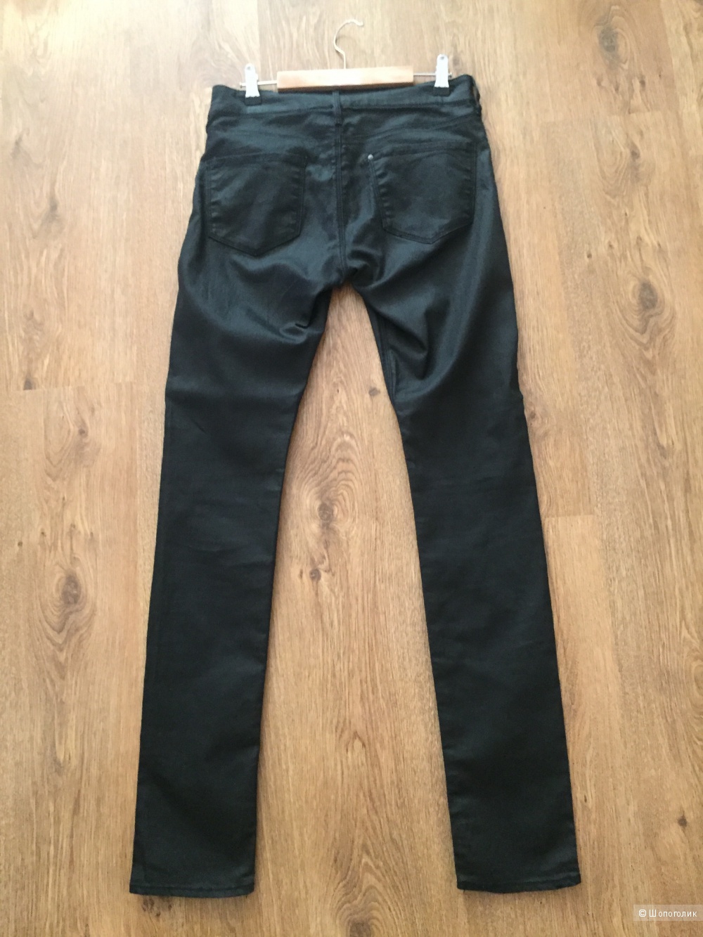 Чёрные джинсы скинни, H&M, размер 27 длина 32