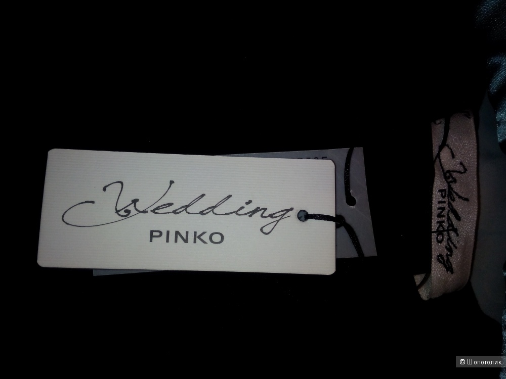 Маленькое  черное платье  из натурального шелка "PINKO" оригинал ,новое с бирками,размер 14 UK, 44-46 RU