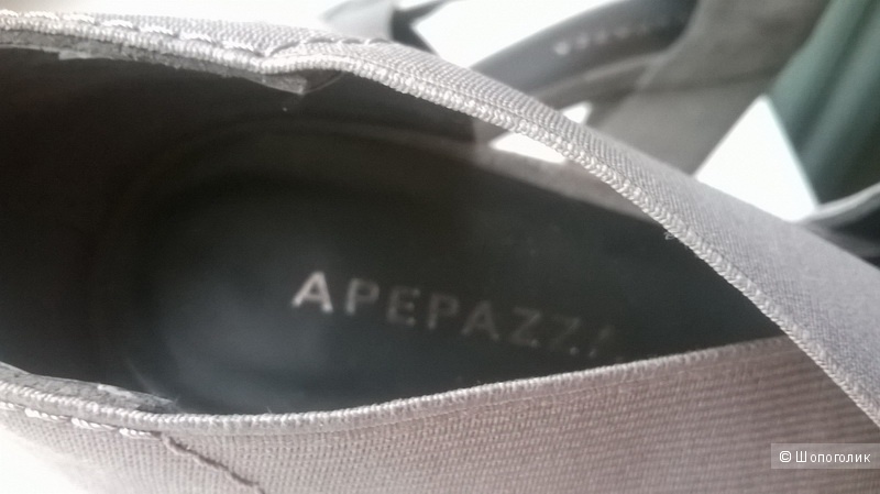 Туфли APEPAZZA замша 37 размер как новые