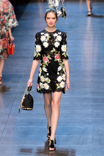 Платье с вышивкой Dolce&Gabbana (реплика), 42-44