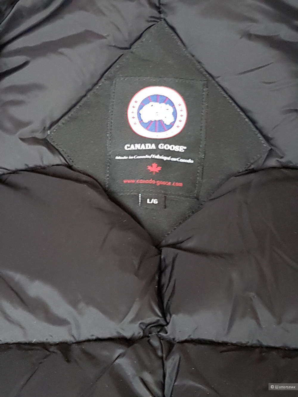 Пуховик новый Canada Goose оригинал