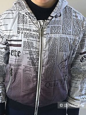 Куртка-ветровка John Galliano , для мальчика, размер 10 лет