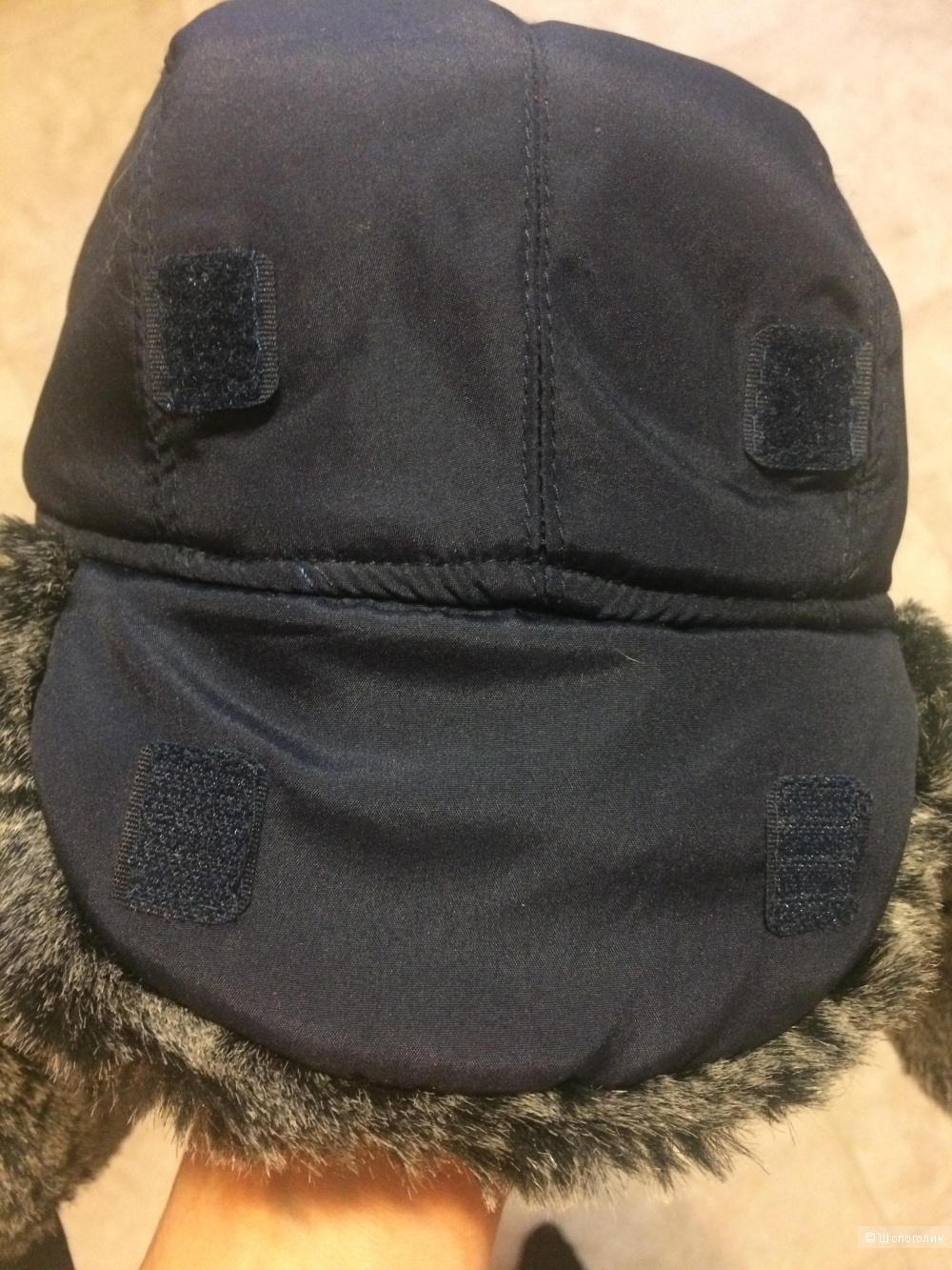 Детская зимняя шапка-ушанка Lindberg размер 54