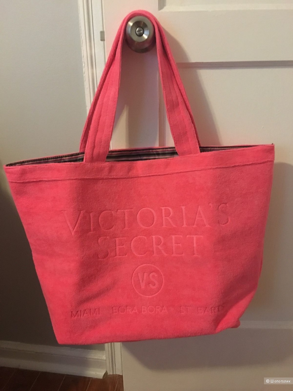 Махровая пляжная сумка Victoria`s Secret оригинал из США