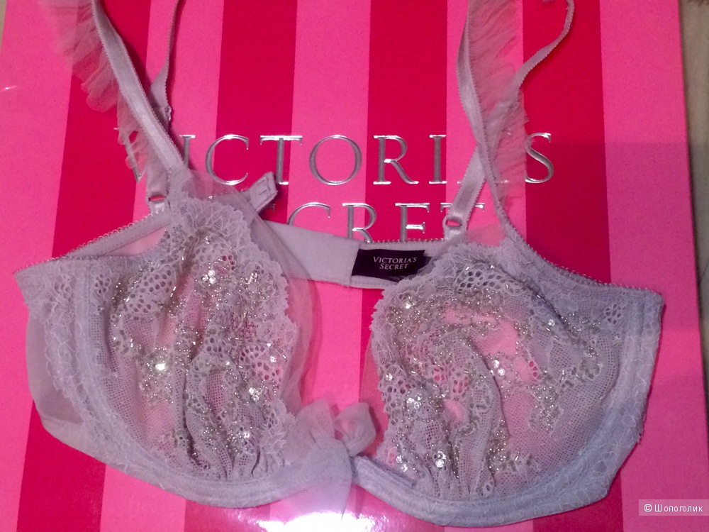 Кружевной лиф с бисером Victorias Secret 36D