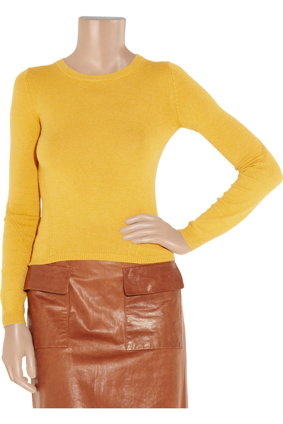 Желто-горчичный свитер MARC BY MARC JACOBS размер L