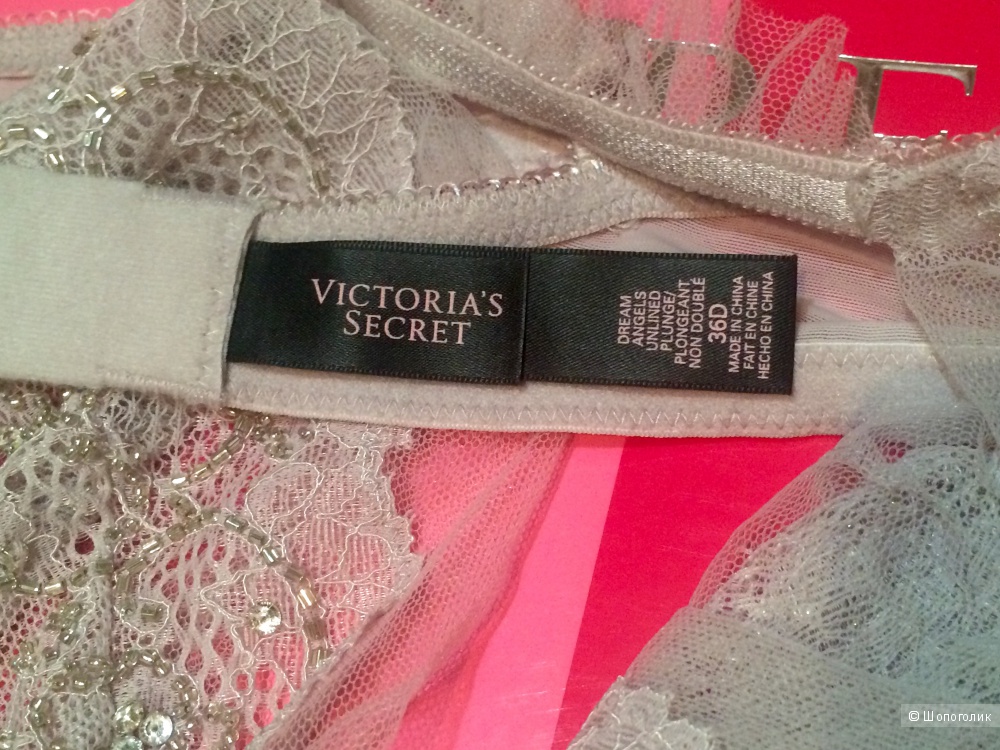 Кружевной лиф с бисером Victorias Secret 36D