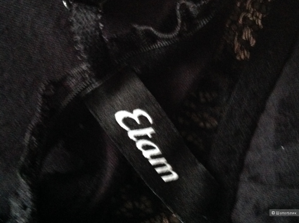 Etam, оригинал, сорочка, вискоза с кружевом, 70 А, 75А