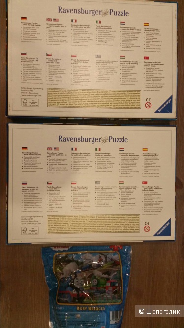 Пазлы -Томас и друзья- Ravensburger (Германия)