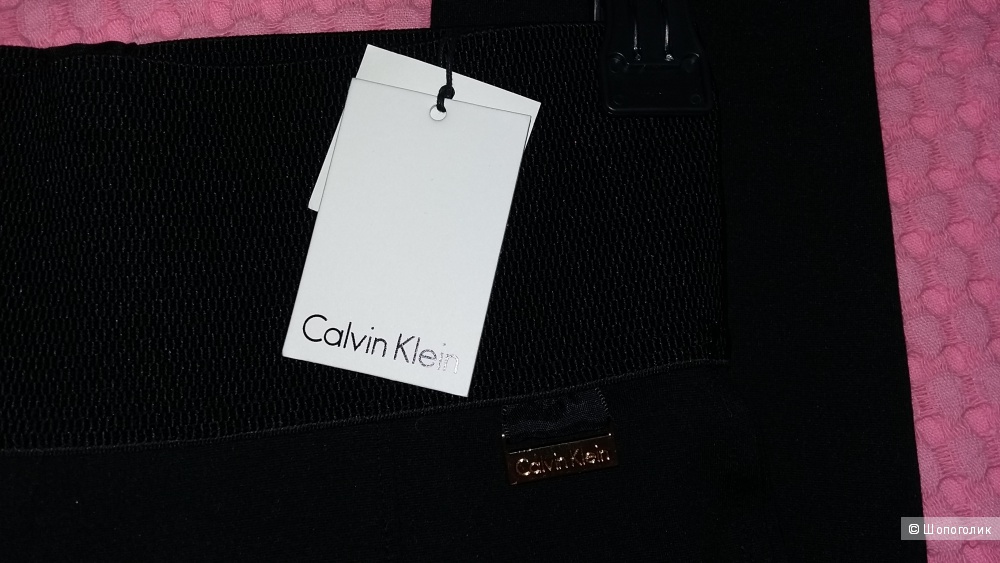 Леггинсы Calvin Klein, чёрные, р-42-44