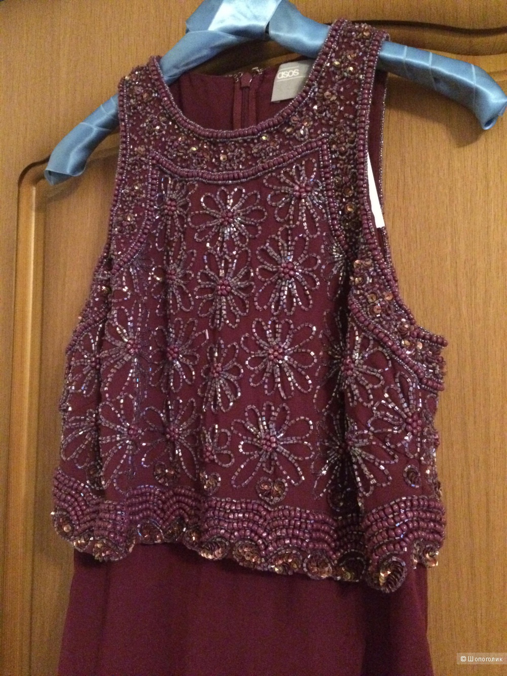 Новое шикарное вечернее макси платье Asos, размер 40