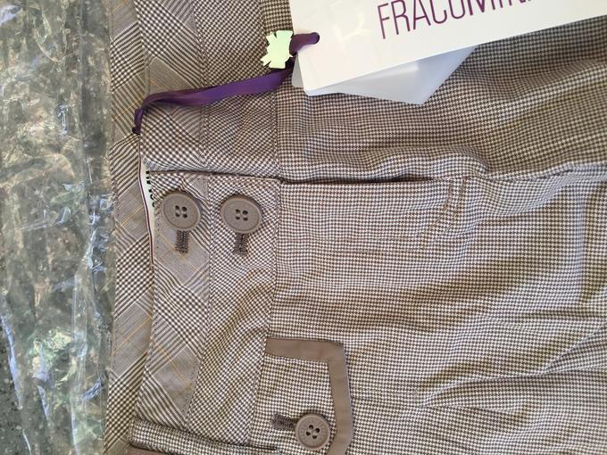 Укороченные брюки (капри) FRACOMINA, размер 28/42 (ит).