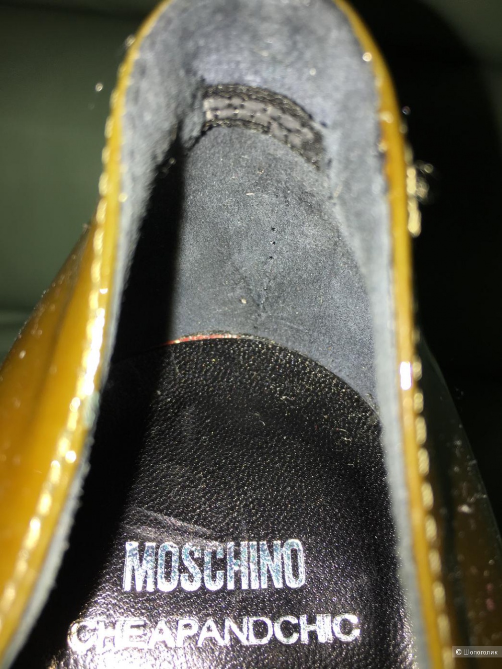 Пристраиваю новые туфли Moschino cheapandchic 39 размера