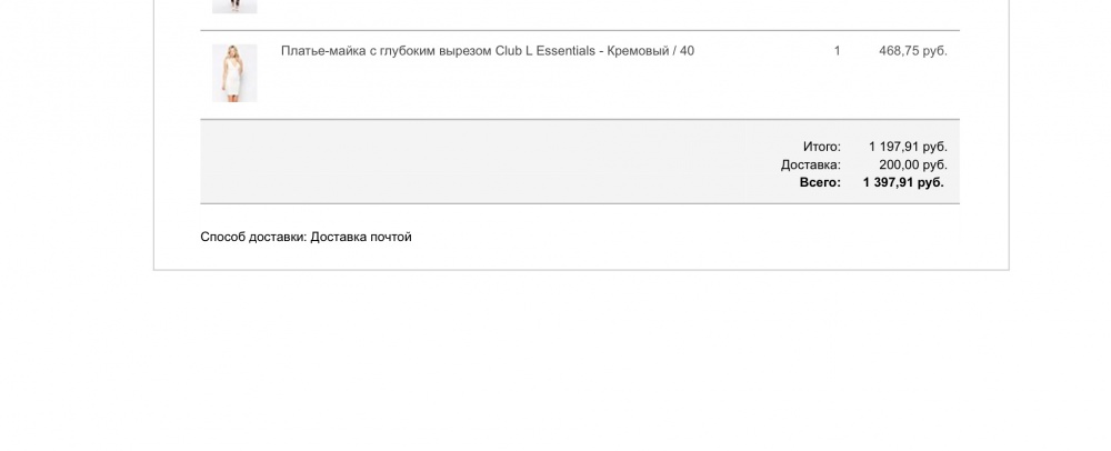 Платье с глубоким вырезом Club L Essentials. Р-р 42-44