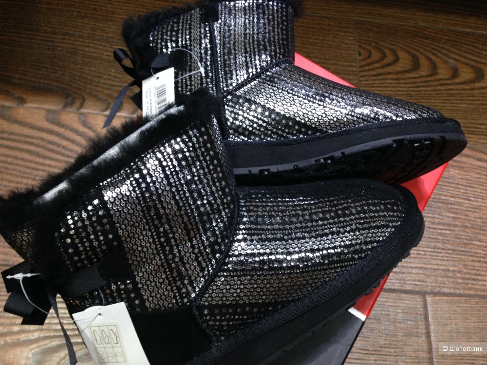 Шикарные натуральные зимние угги от PIERRE CARDIN .Новые.Оригинал.За 3500.