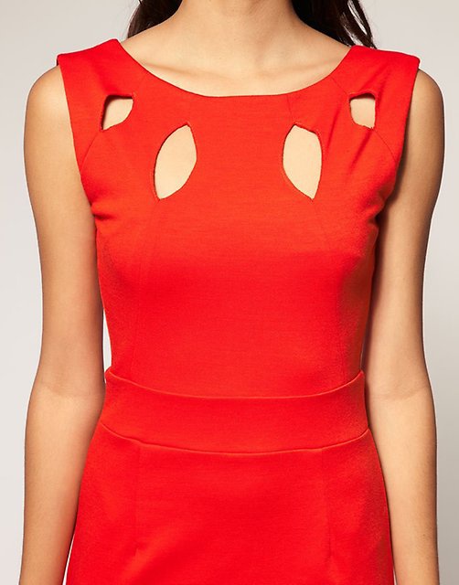 Оранжевое платье TFNC London. Р-р 42.
