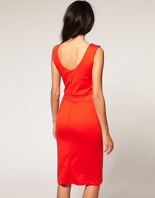 Оранжевое платье TFNC London. Р-р 42.
