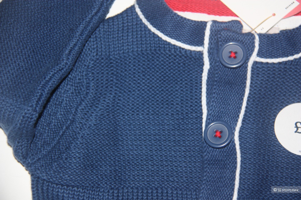 Новый кардиган кофта на пуговицах на девочку на 12-18 месяцев Marks & Spencer