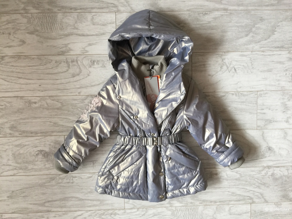 Куртка зимняя для девочки Шалуны, размер 116, 122