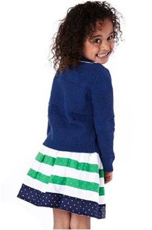 Новый кардиган кофта на пуговицах на девочку на 12-18 месяцев Marks & Spencer