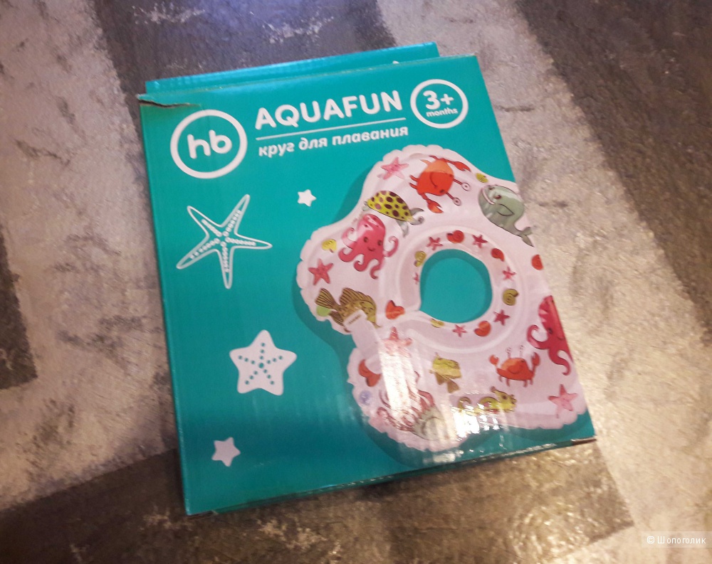 Круг для новорожденных для купания Happy Baby Aquafun, музыкальный, 3-24 мес.