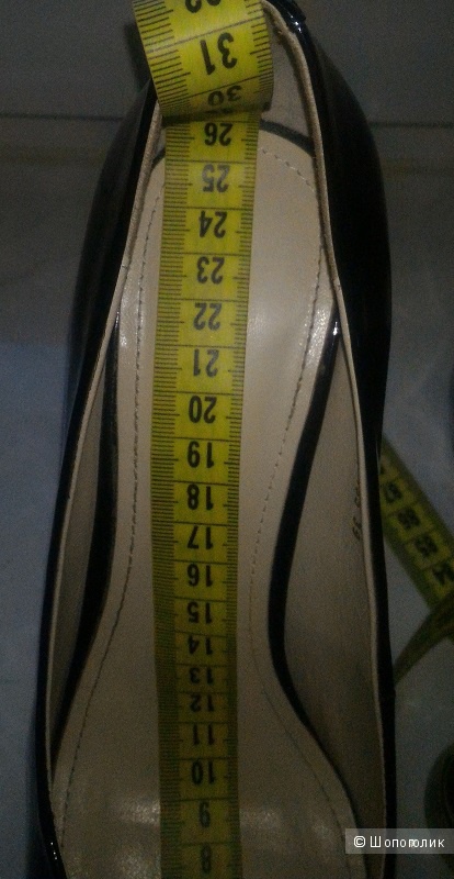 Туфли Alba из натуральной лаковой кожи, 39 размер