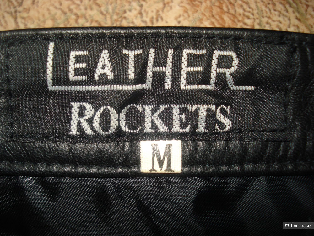 Новая кожаная юбочка Leather Rockets р.XS
