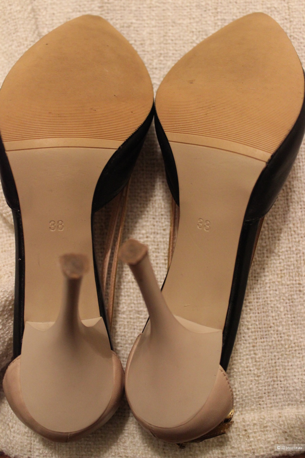 Красивые туфли из натуральной кожи TF TREND'S, Италия на 38-38,5 размер.