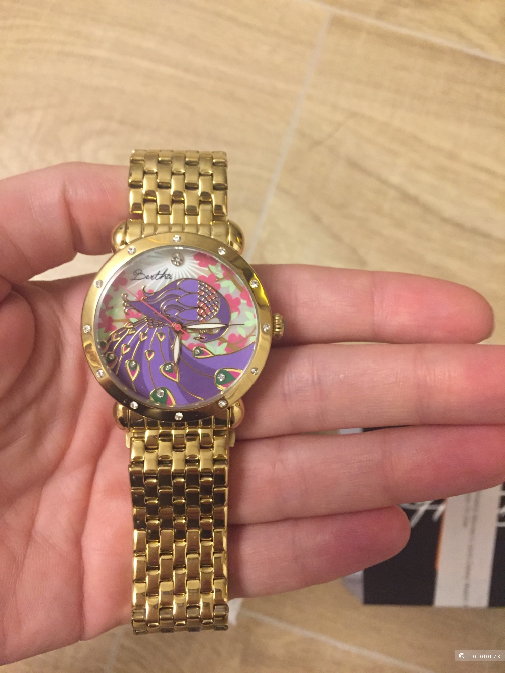 Шикарные брендовые часы BERTHA оригинал.