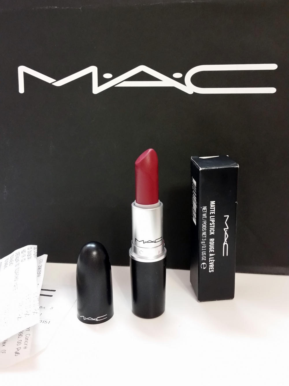 Новая помада МАС Matt Lipstick. оттенок D for Dancer