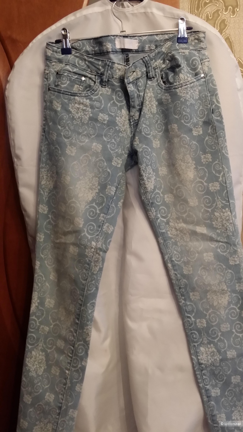 Новые джинсы YOU&YOU Италия 44-46 размер голубые