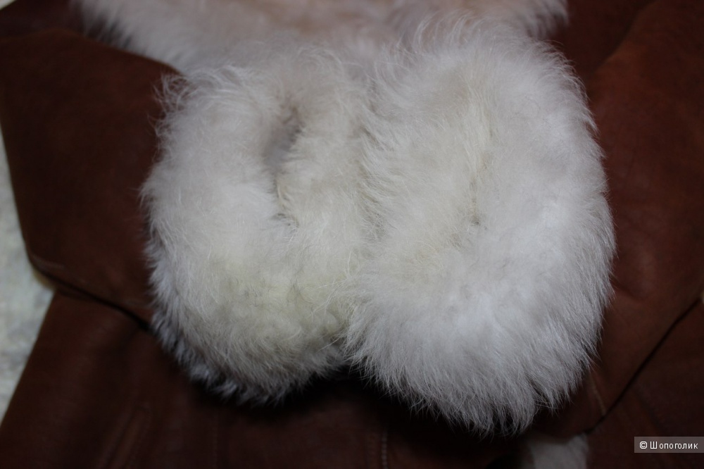 Дубленка натуральная овчина,размер L,Турция