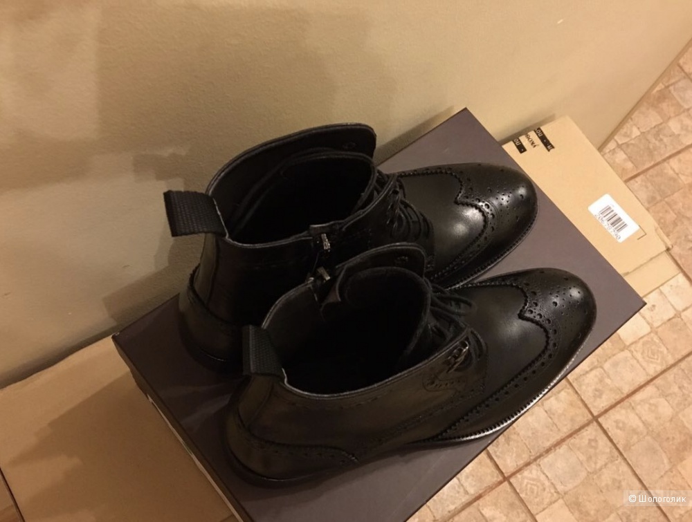 Стильные мужские итальянские ботинки Thompson, 40 российский