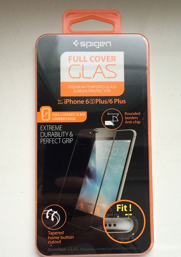Защитное стекло на iphone 6 (6S) plus