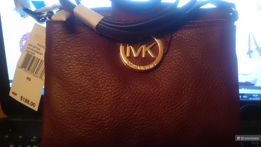 Кроссбоди Michael Kors Leather Crossbody Handbag Purse Medium