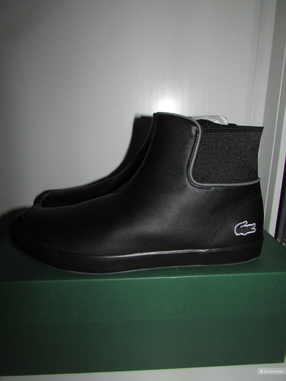 Новые кожаные ботинки Lacoste размер 38