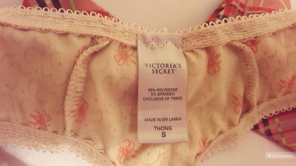 Victoria's secret трусики-стринги,оригинал,размер S,новые