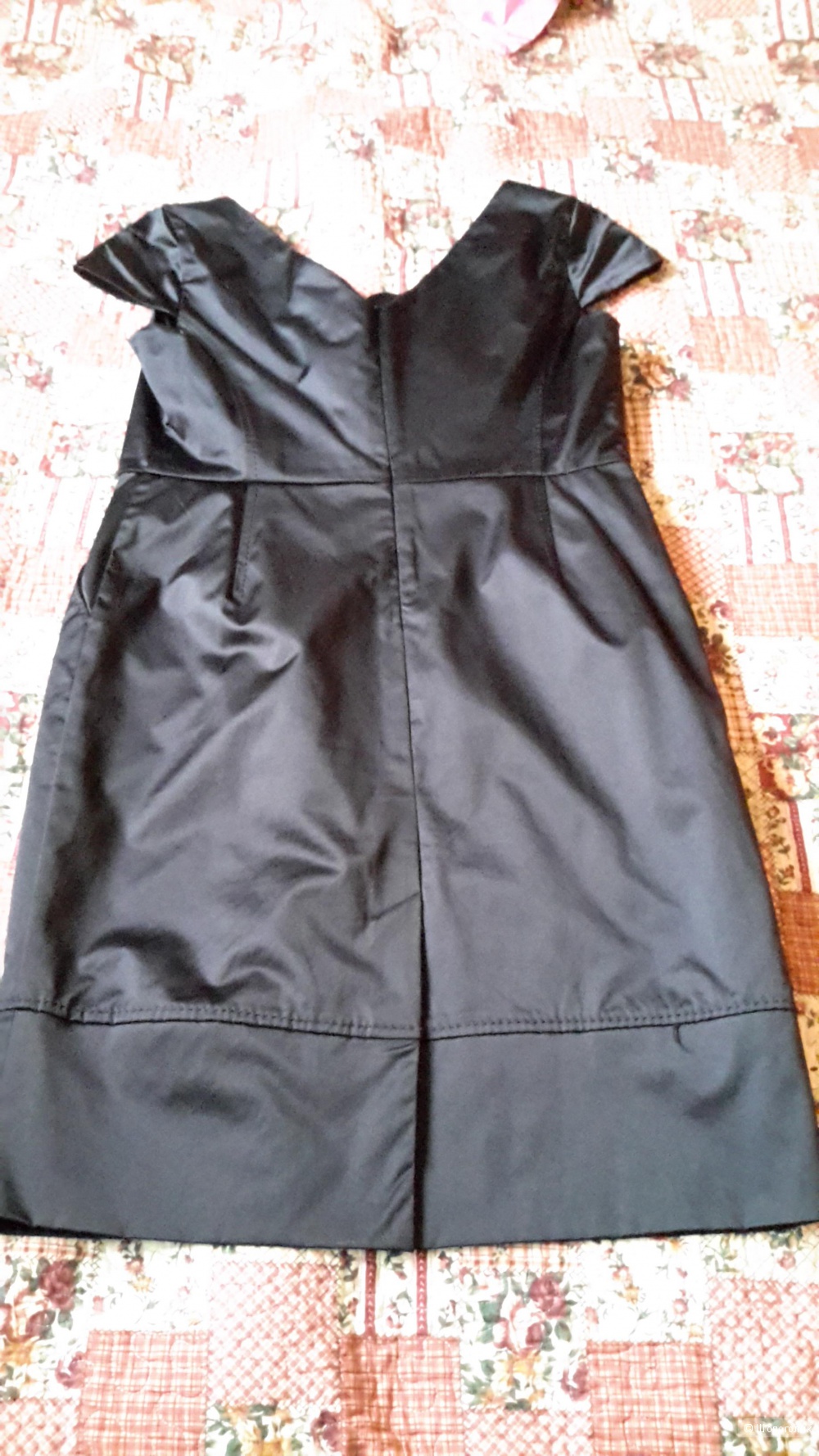 Красивое маленькое черное платье Zarina размер 48, можно на переходный 48-50 б/у 1 раз