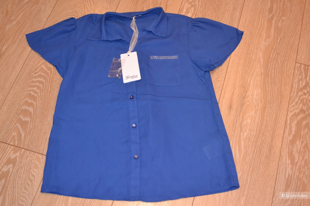 Новая итальянская блузка Gaialuna tg.42, ПОГ 44,5см