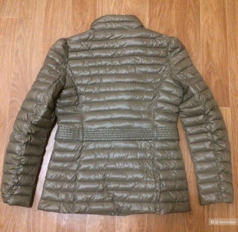 Куртка на синтепоне "Sisley". Цвет хаки (оливковый). 44-46 Rus. Б/У.