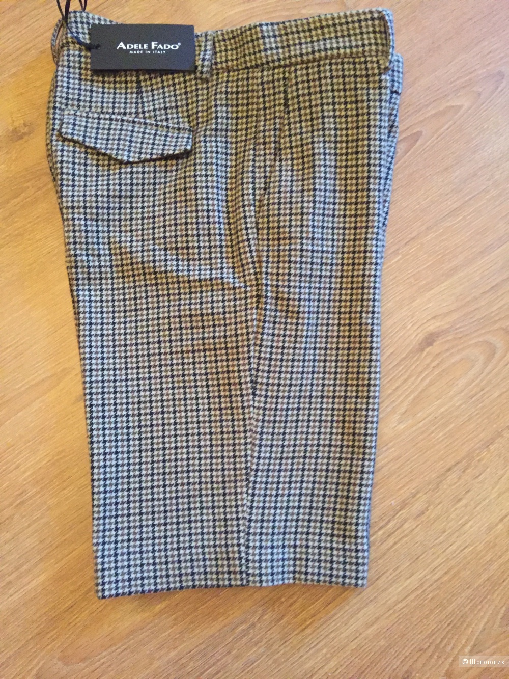 Итальянские шерстяные шорты-бермуды Adele Fado размер 42-44