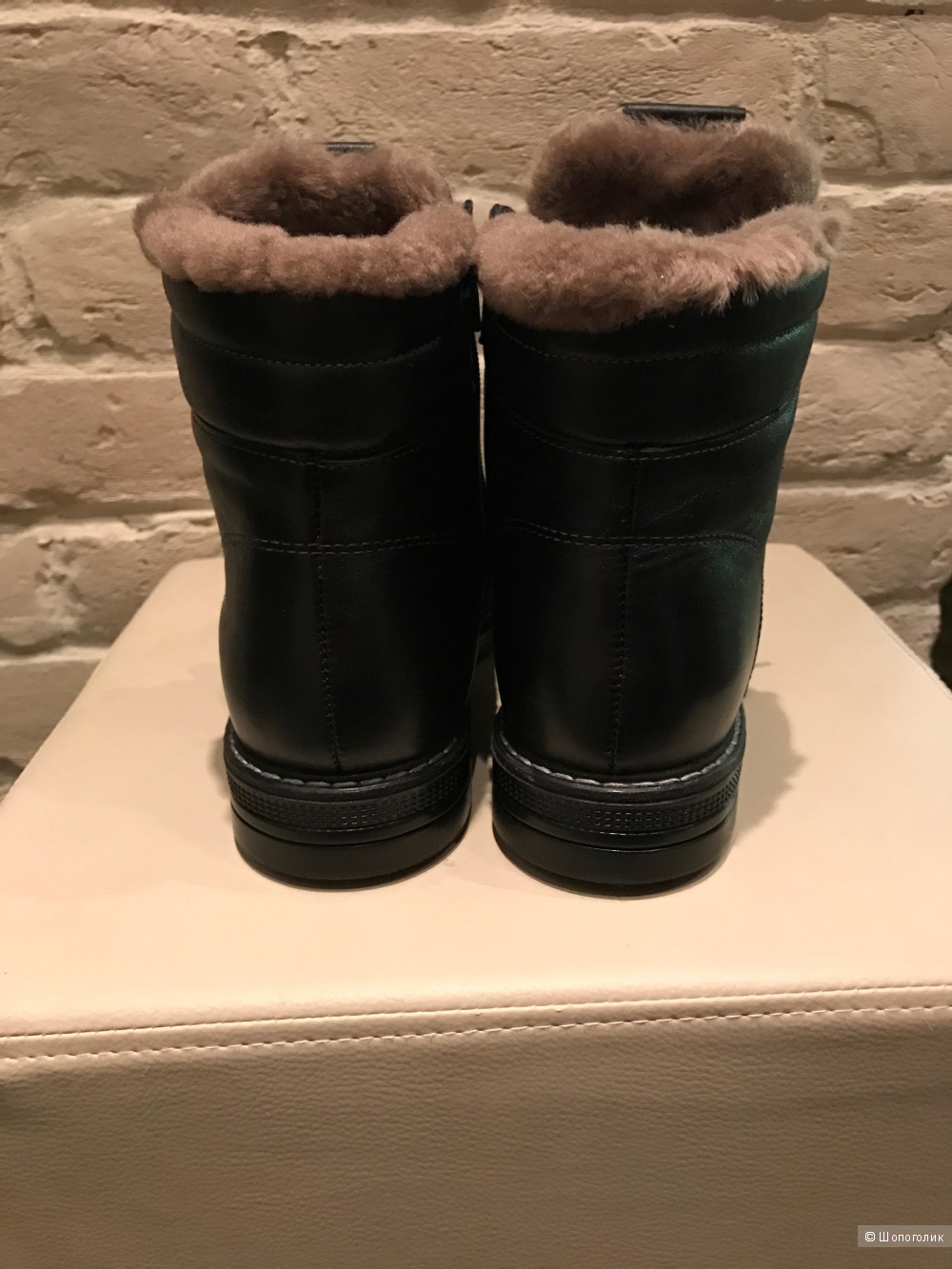 Зимние ботинки из натуральной кожи на меху 37, 38