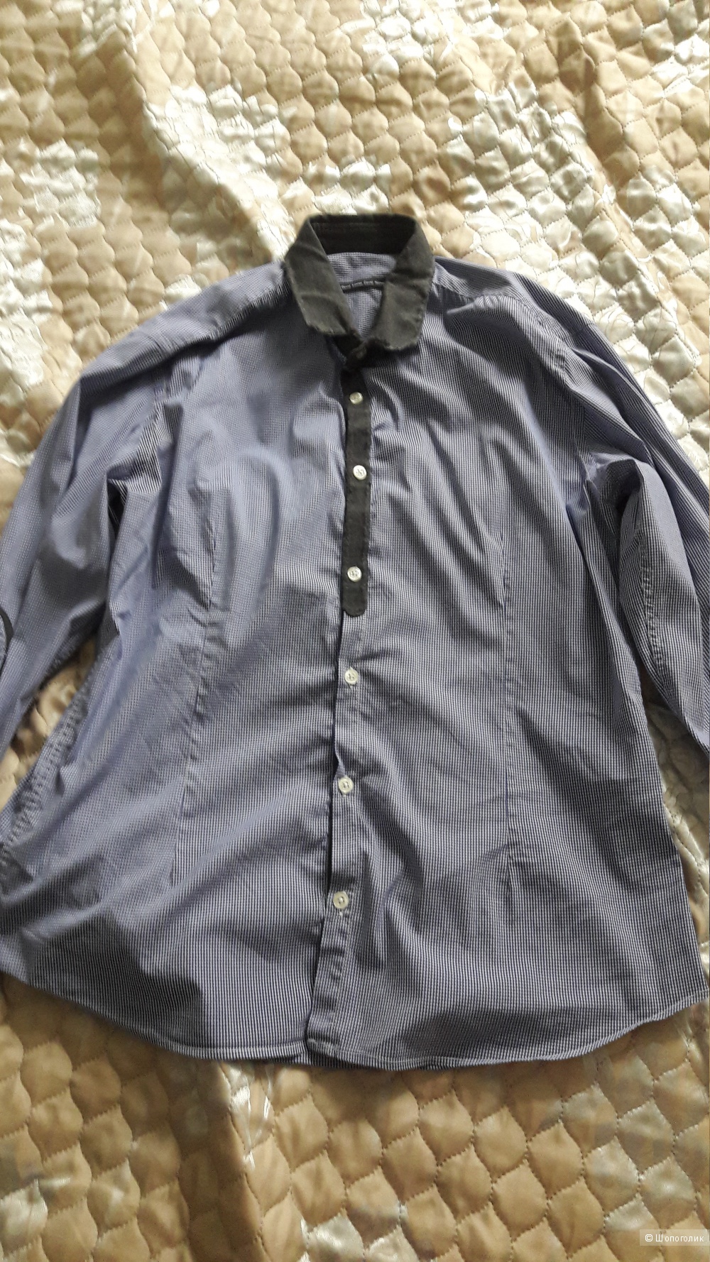 Мужская рубашка Италия David Naman размер l (маломерит)