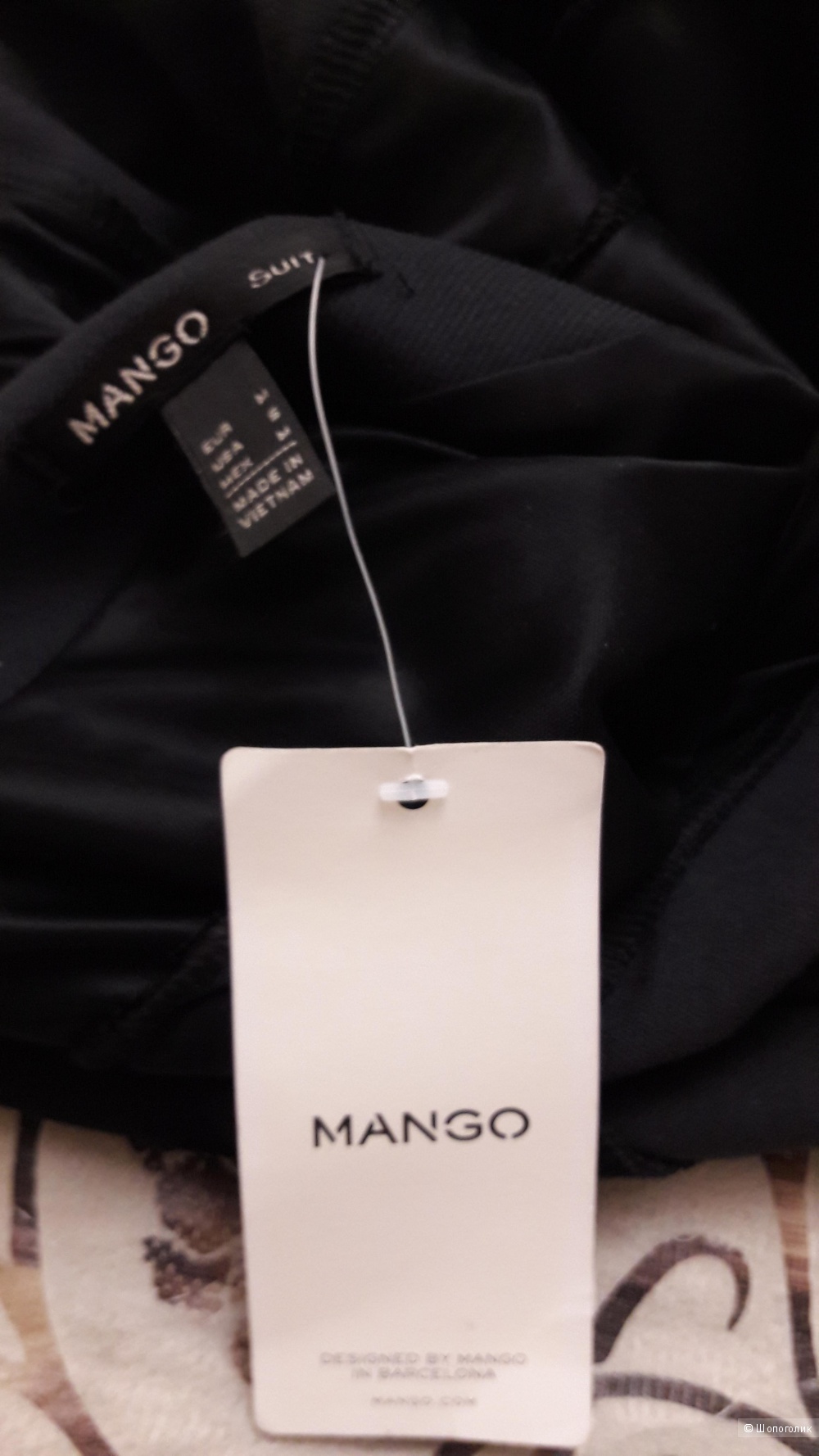 MANGO SUIT, M: платье миди темно-серое