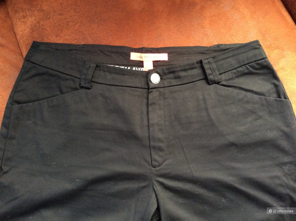 Хлопковые брюки Mango US10 (EUR42)