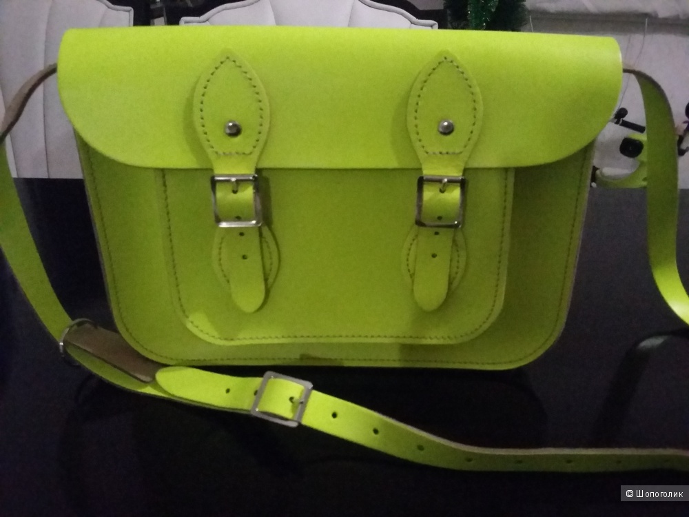 Сумочка Leather Satchel Company 11" б/у