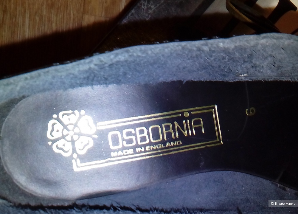 Ботинки Osbornia новые черные оригинал 38-39 размера