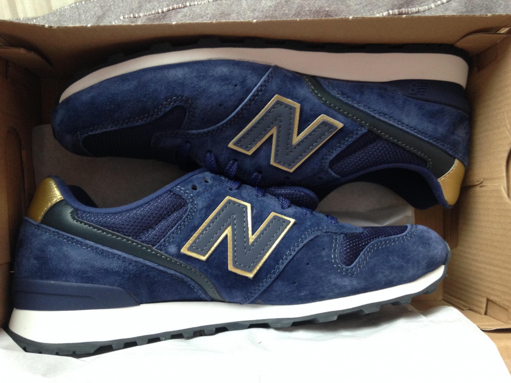 New Balance, синие кроссы на 39 размер