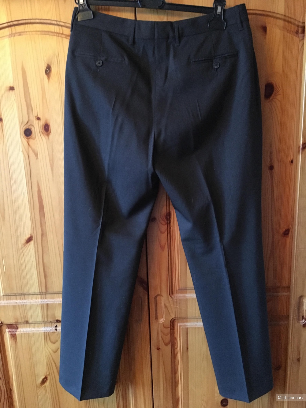 Шерстяные темно-серые брюки Calvin Klen Collection размер IT 44