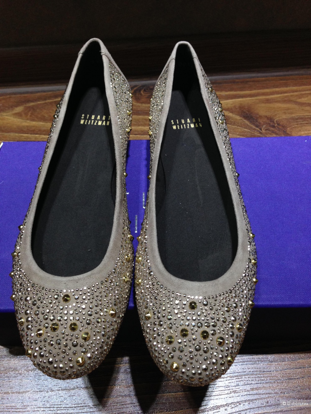 Stuart Weitzman сказочно красивые балетки из ЦУМа р.38.5-39